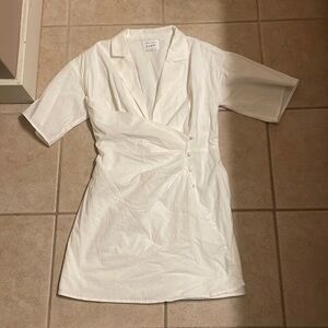 Sabo white mini dress